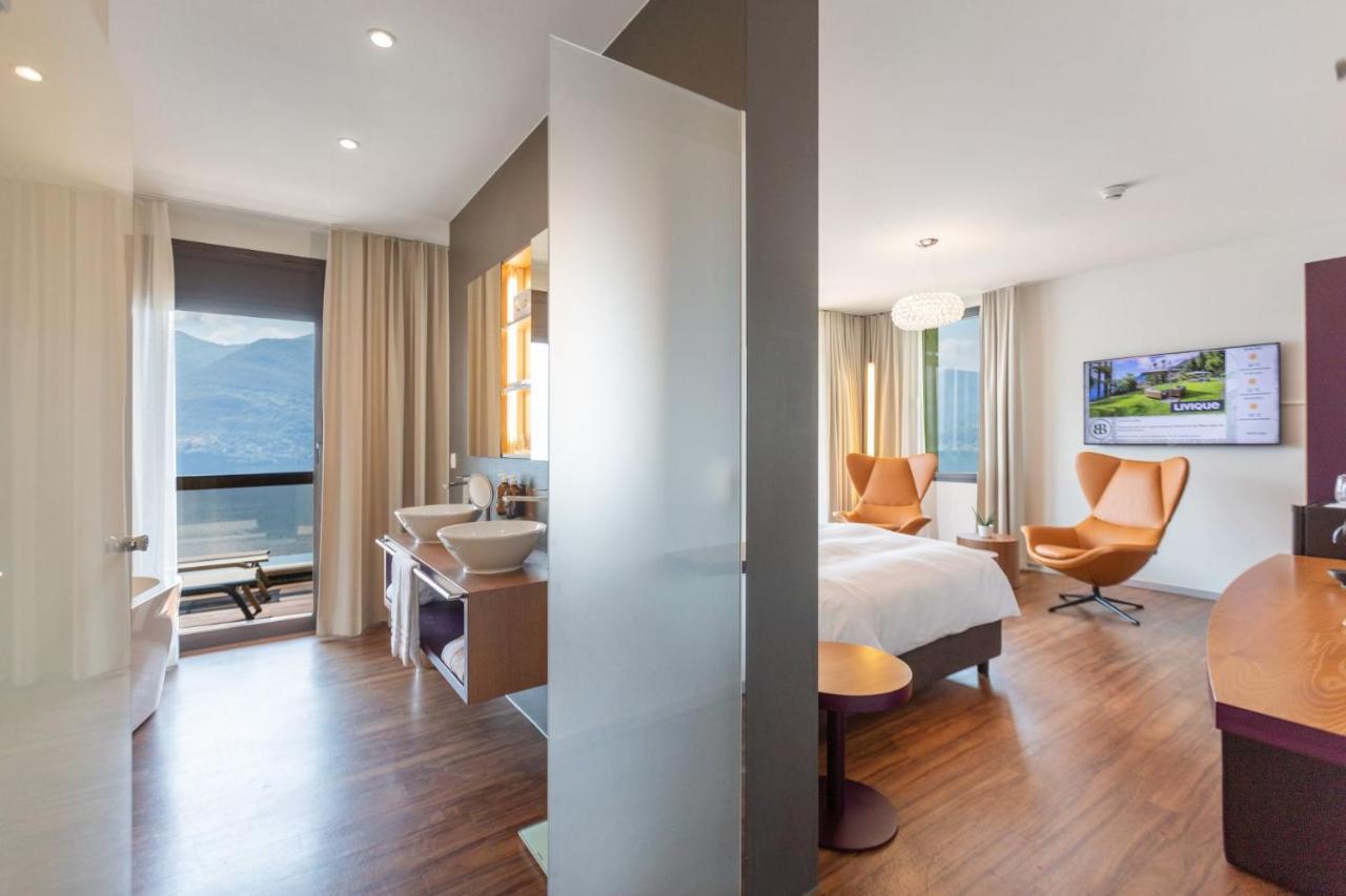 Parkhotel Brenscino Brissago Esterno foto