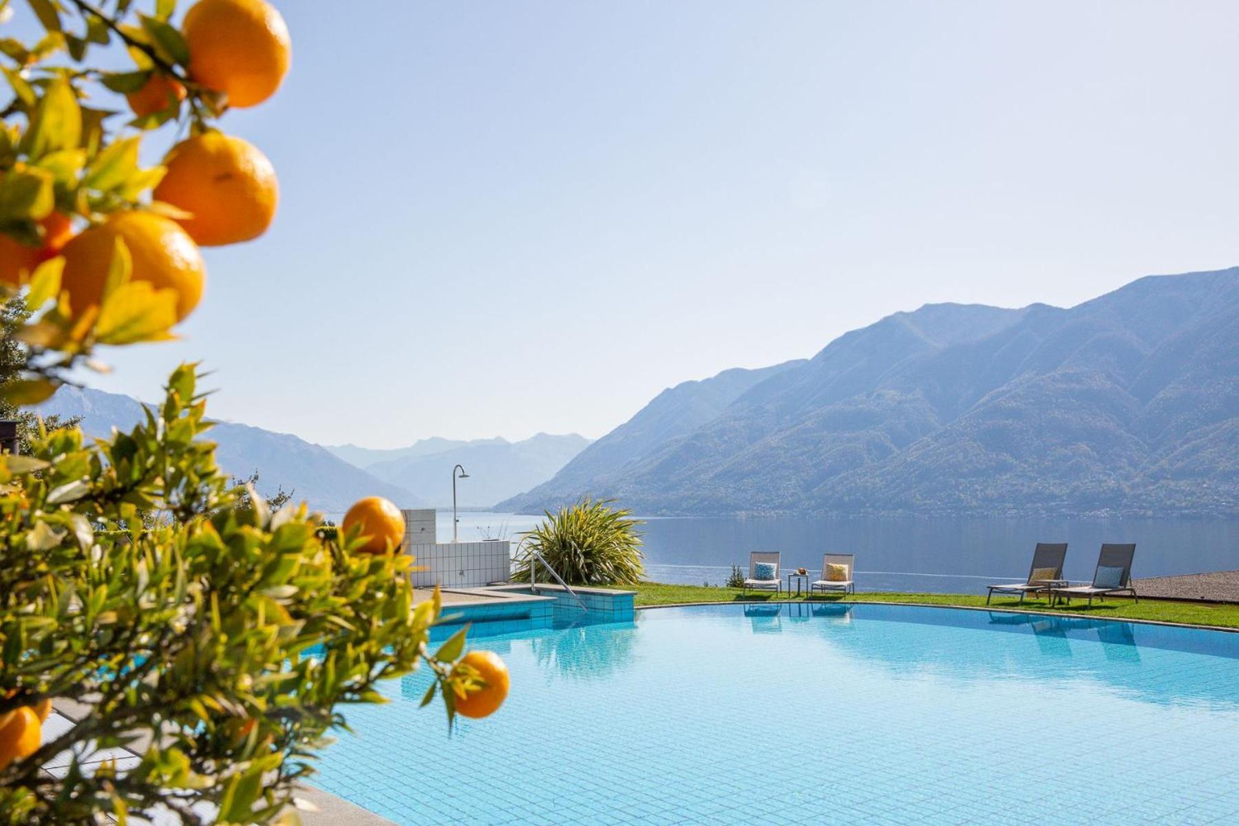 Parkhotel Brenscino Brissago Esterno foto